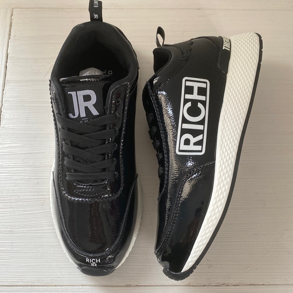 John Richmond Black and White women’s Sneakers